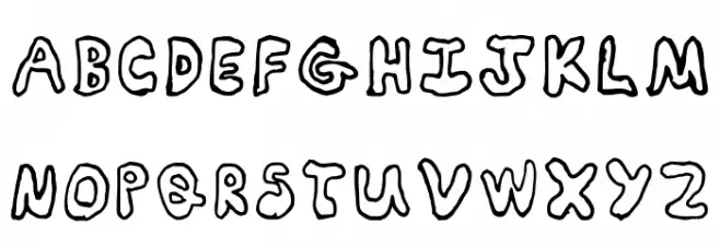 Blacktikey Regular Font OTHER CHARS