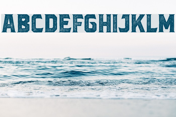 Blacktroops Rough Font examples