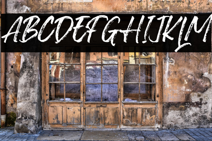 BlackwayBrush-Regular Example 1