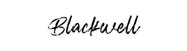 Blackwell  Free Fonts Download