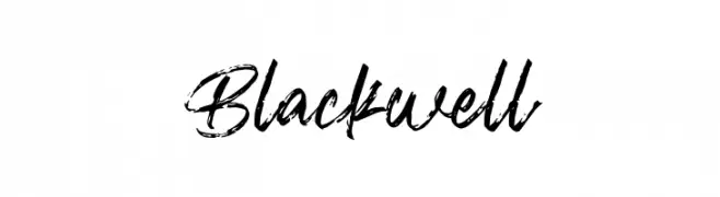 Blackwell   Frei Schriftart Herunterladen