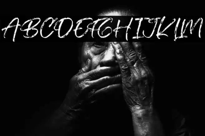 Blackwell  Font examples