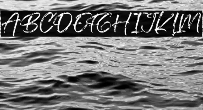 Blackwell  Font examples