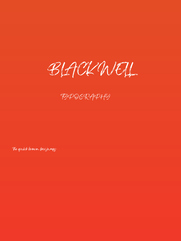 Blackwell Poster