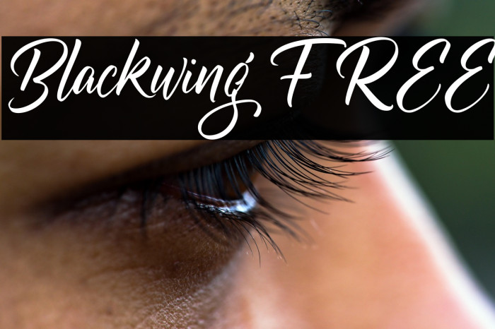 Blackwing FREE Example 1