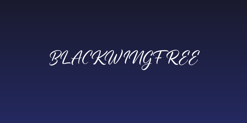 BlackwingFREE Social Header