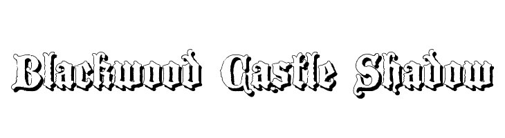 Blackwood Castle Shadow  لخطوط تنزيل