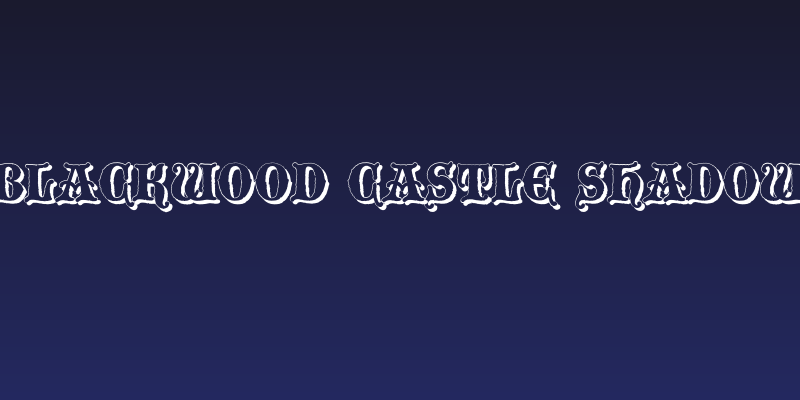 Blackwood Castle Shadow Social Header