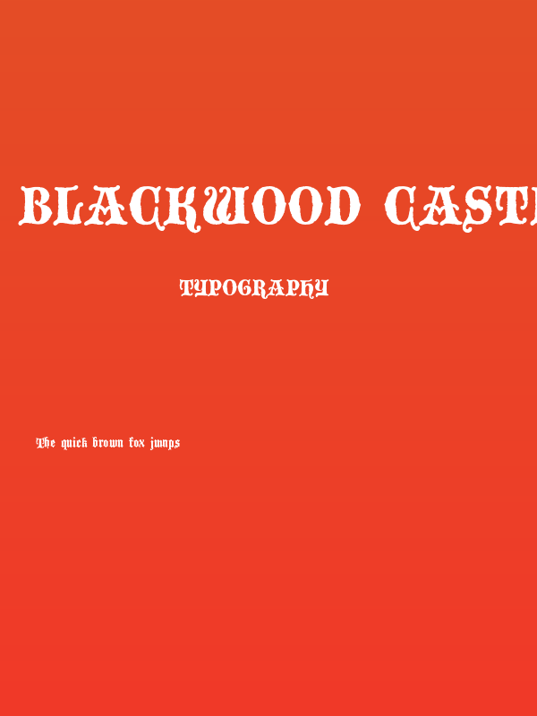 Blackwood Castle Poster