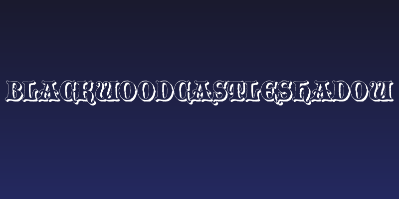 BlackwoodCastleShadow Social Header