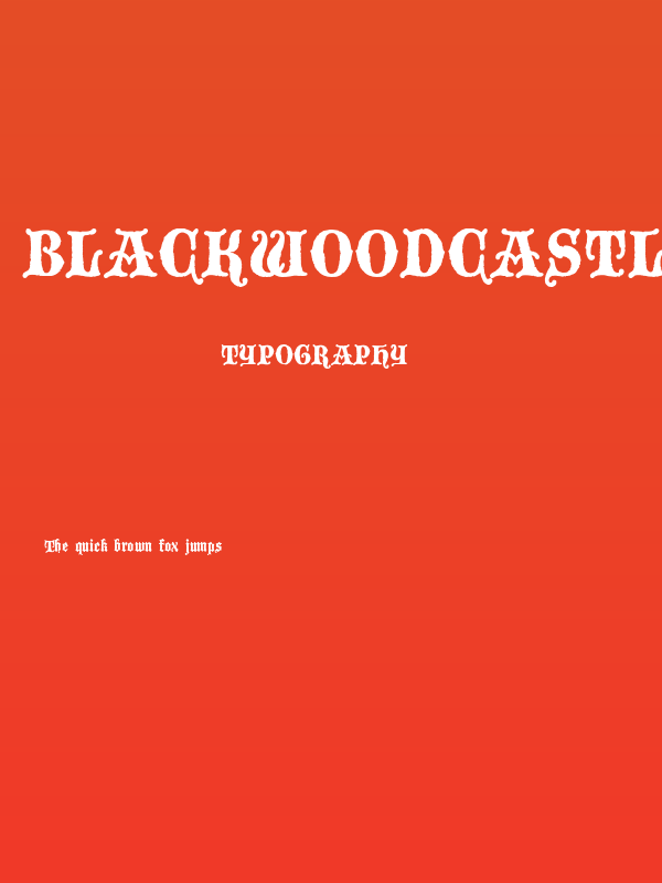 BlackwoodCastle Poster