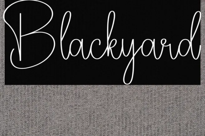 Blackyard Example 3