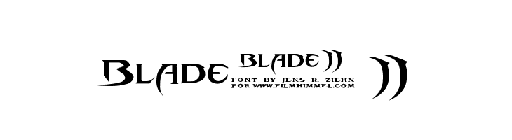 Blade-2  Free Fonts Download