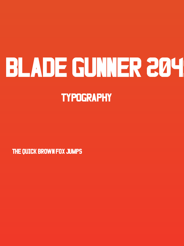 Blade Gunner 2049 St Poster