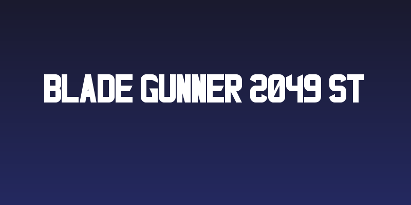 Blade Gunner 2049 St Social Header