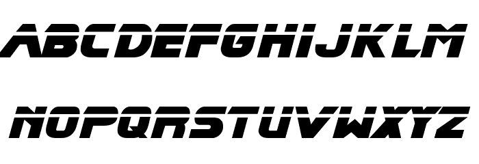 Blade Runner Movie Font 2 Font LOWERCASE
