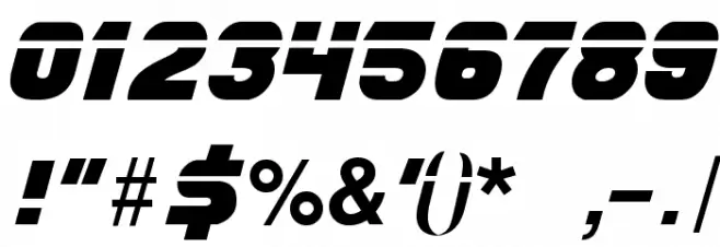 Blade Runner Movie Font خط محارف أخرى