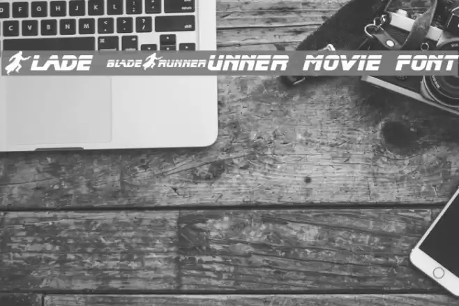 Blade Runner Movie Font خط examples