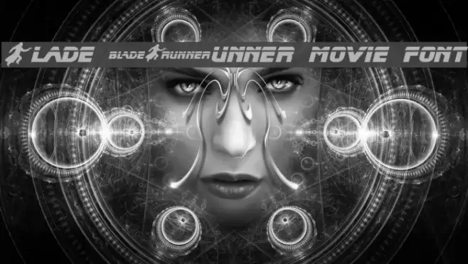 Blade Runner Movie Font خط examples