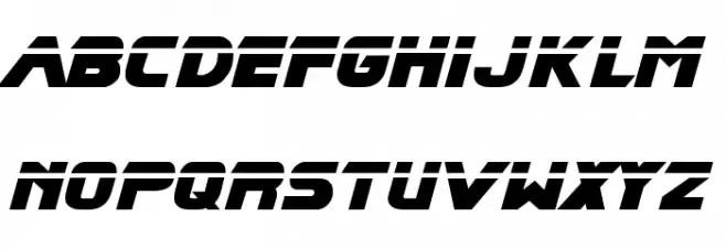 Blade Runner Movie Font Caratteri MINUSCOLO