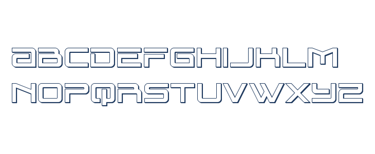 Blade Singer 3D Lowercase