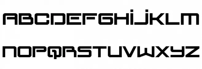 Blade Singer Bold Font Litere mari