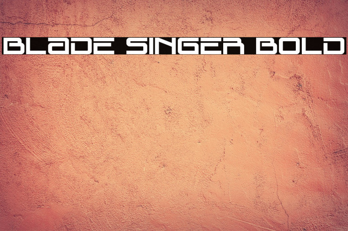 Blade Singer Bold Example 1