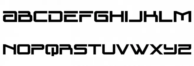 Blade Singer Bold フォント 小文字