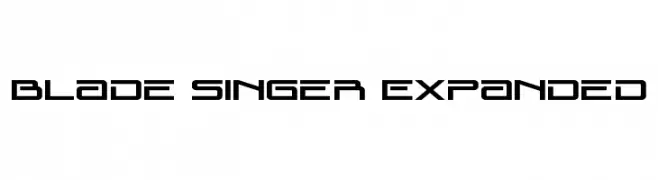 Blade Singer Expanded  Fuentes Gratis Descargar