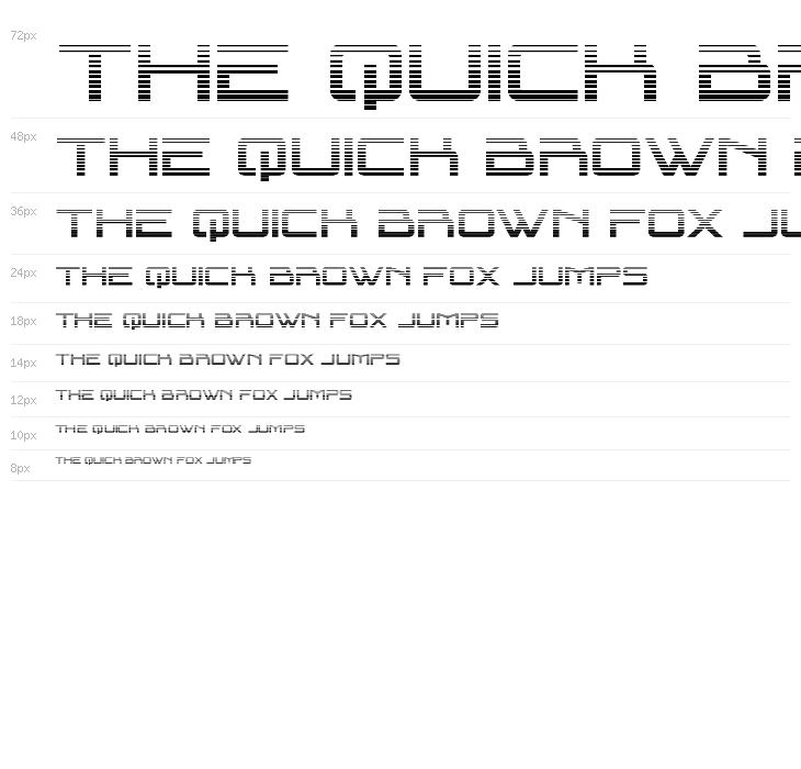 Blade Singer Gradient Waterfall