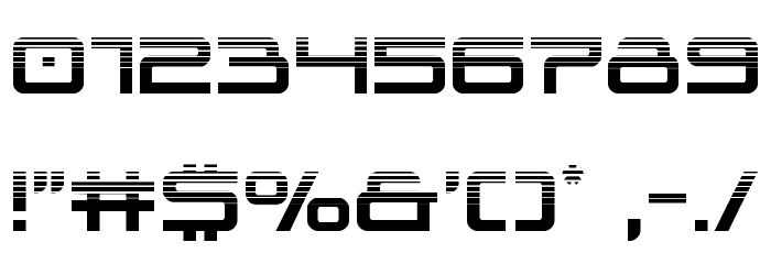 Blade Singer Halftone Font OTHER CHARS