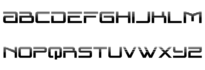 Blade Singer Halftone Font LOWERCASE