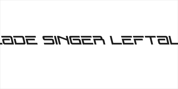 Blade Singer Leftalic Logo