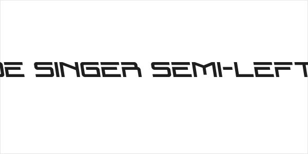 Blade Singer Semi-Leftalic Logo