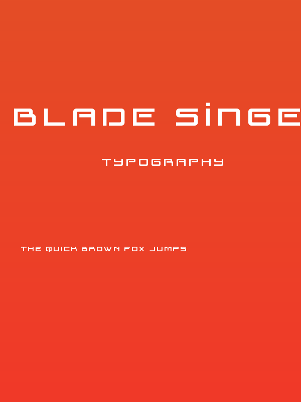 Blade Singer Title Poster