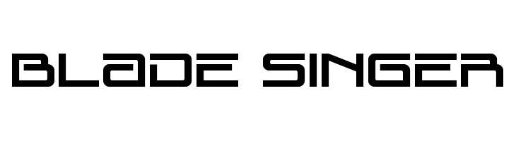 Blade Singer  免费字体下载