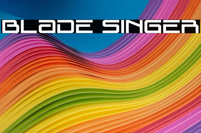 Blade Singer Example 1