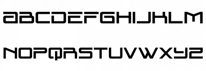 Blade Singer Font LOWERCASE