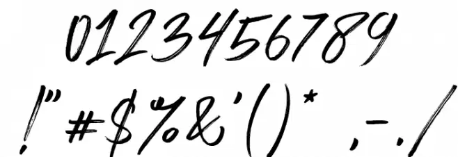 Bladekill Font OTHER CHARS