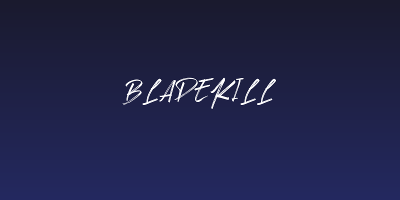 Bladekill Social Header