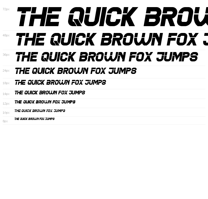 Blader Italic Waterfall