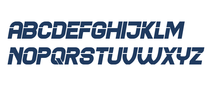 Blader Italic Lowercase