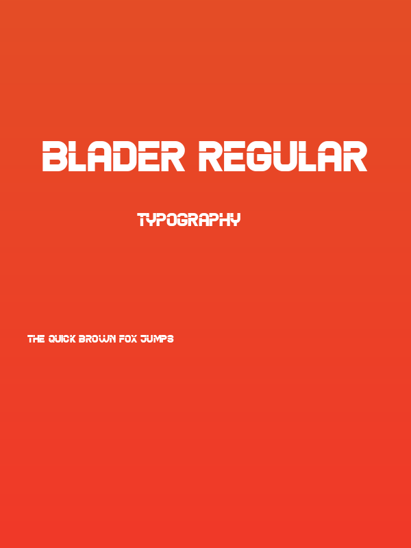 Blader Regular Poster