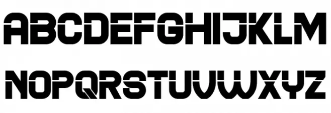 Blader Regular Schriftart Kleinbuchstaben