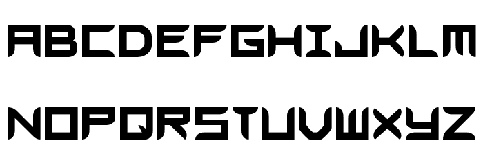 Blades GF Free Font LOWERCASE