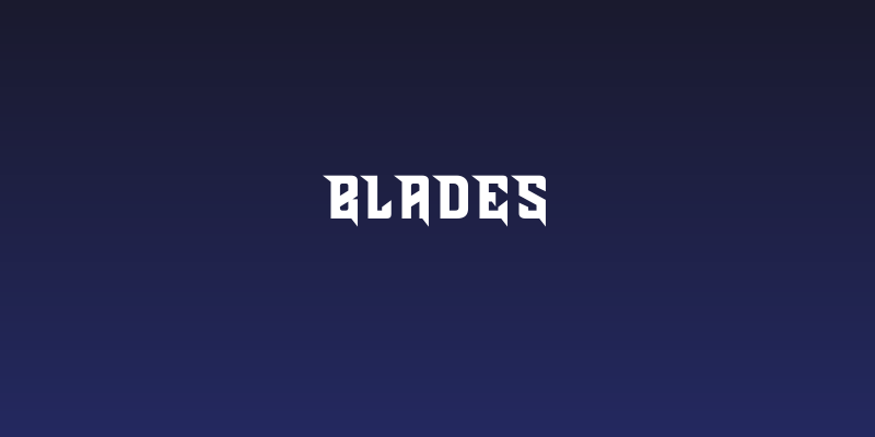 Blades Social Header