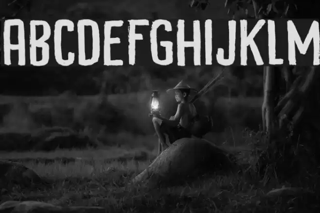 Bladesmith DEMO Regular Font examples