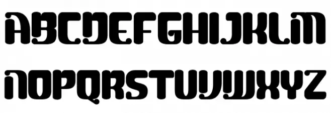 Blagak-Regular Schriftart Groß