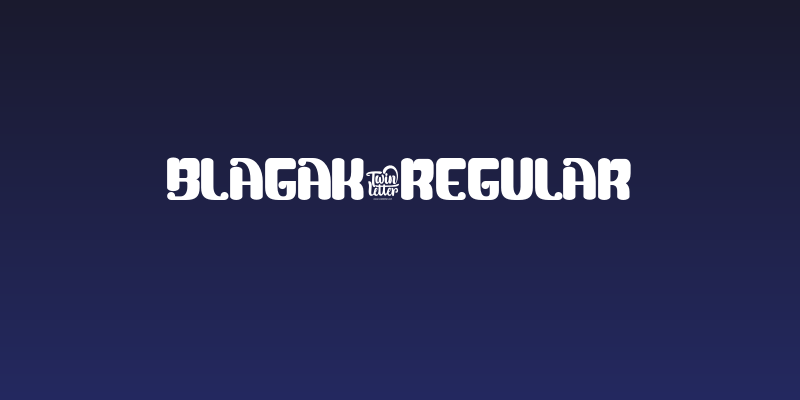 Blagak-Regular Social Header