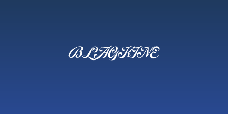 Blagkine Social Header